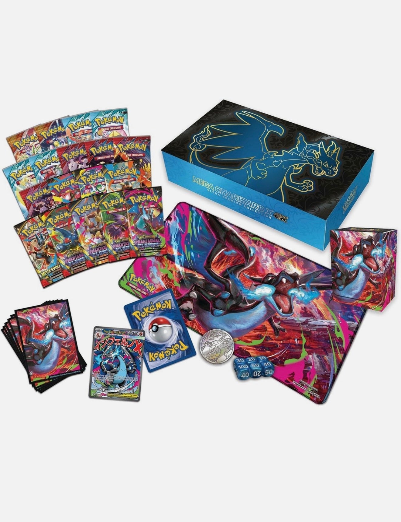 Pokemon TCG: Mega Charizard X ex Ultra Premium Collection